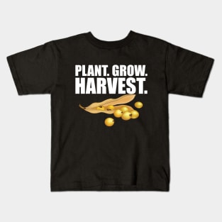 Soybean Farmer - Plant Grow Harvest w Kids T-Shirt